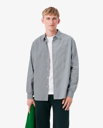 Regular Fit Striped Pinpoint Shirt