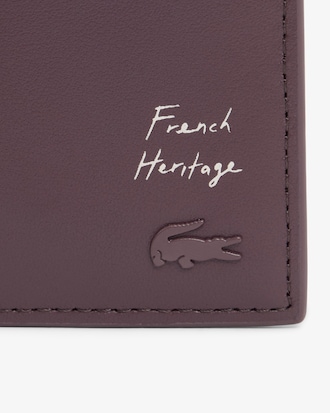 Portefeuille moyen FG en cuir