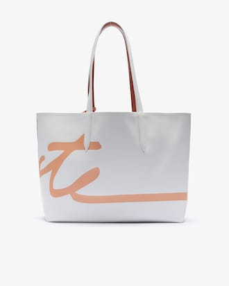 Anna Reversible Signature Canvas Tote