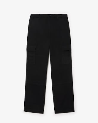 Men's Straight Fit Cotton Cargo Pants