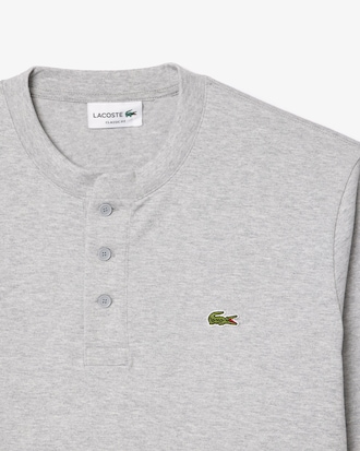 Men's Long Sleeve Henley
