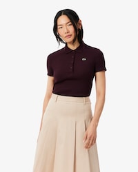 Women's Slim Fit L.12.D Ribbed Cotton Polo