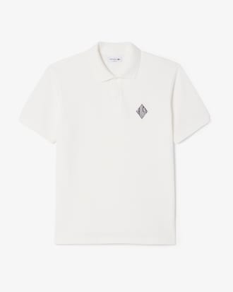 Classic Fit Badge Accent Piqu&eacute; Polo Shirt