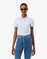 Women's L.12.D Slim Fit Stretch Mini Piqué Polo