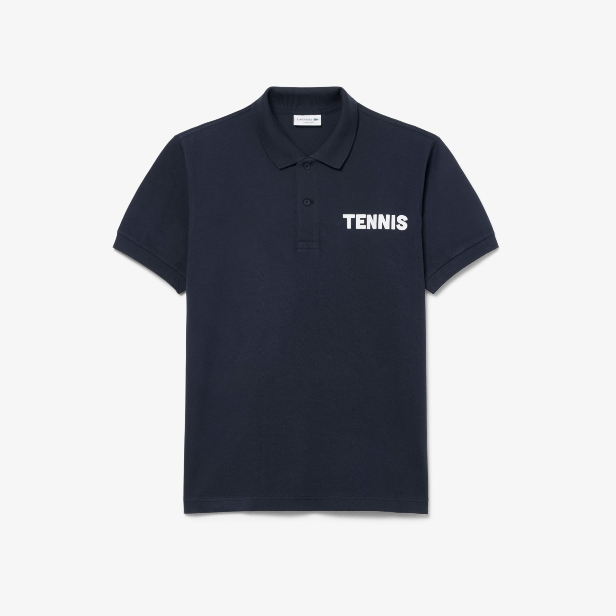 Classic Fit Printed Petit Piqué Polo - Polo Shirts - New In 2026