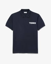 Classic Fit Printed Petit Piqu&eacute; Polo