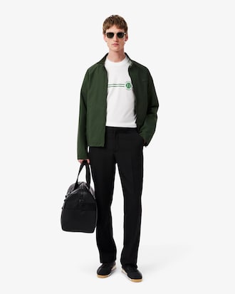 Men's Printed Embroidered Cotton Jersey T-Shirt