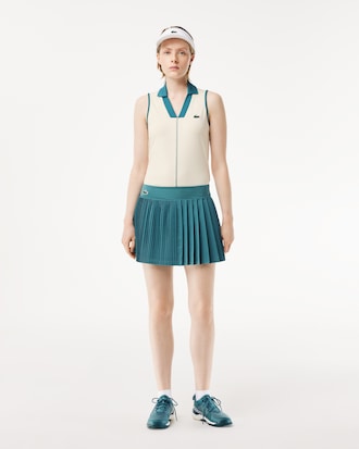 Women's Slim Fit Ultra Dry Sleeveless Tennis Polo
