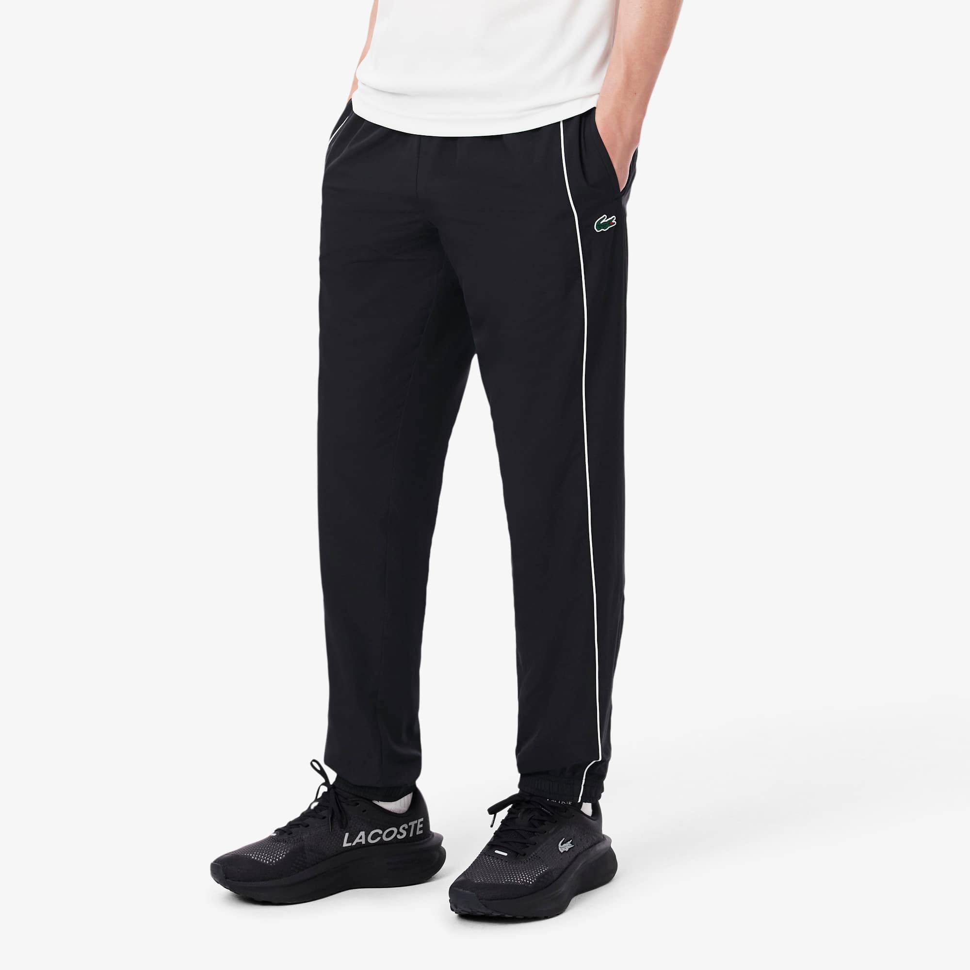 Water-Repellent Trim Accent Sport Sweatpants