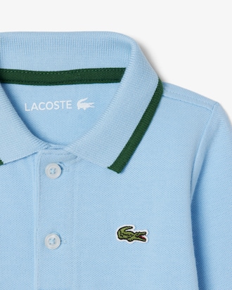 Infants&rsquo; Long Sleeve Piqu&eacute; Onesie