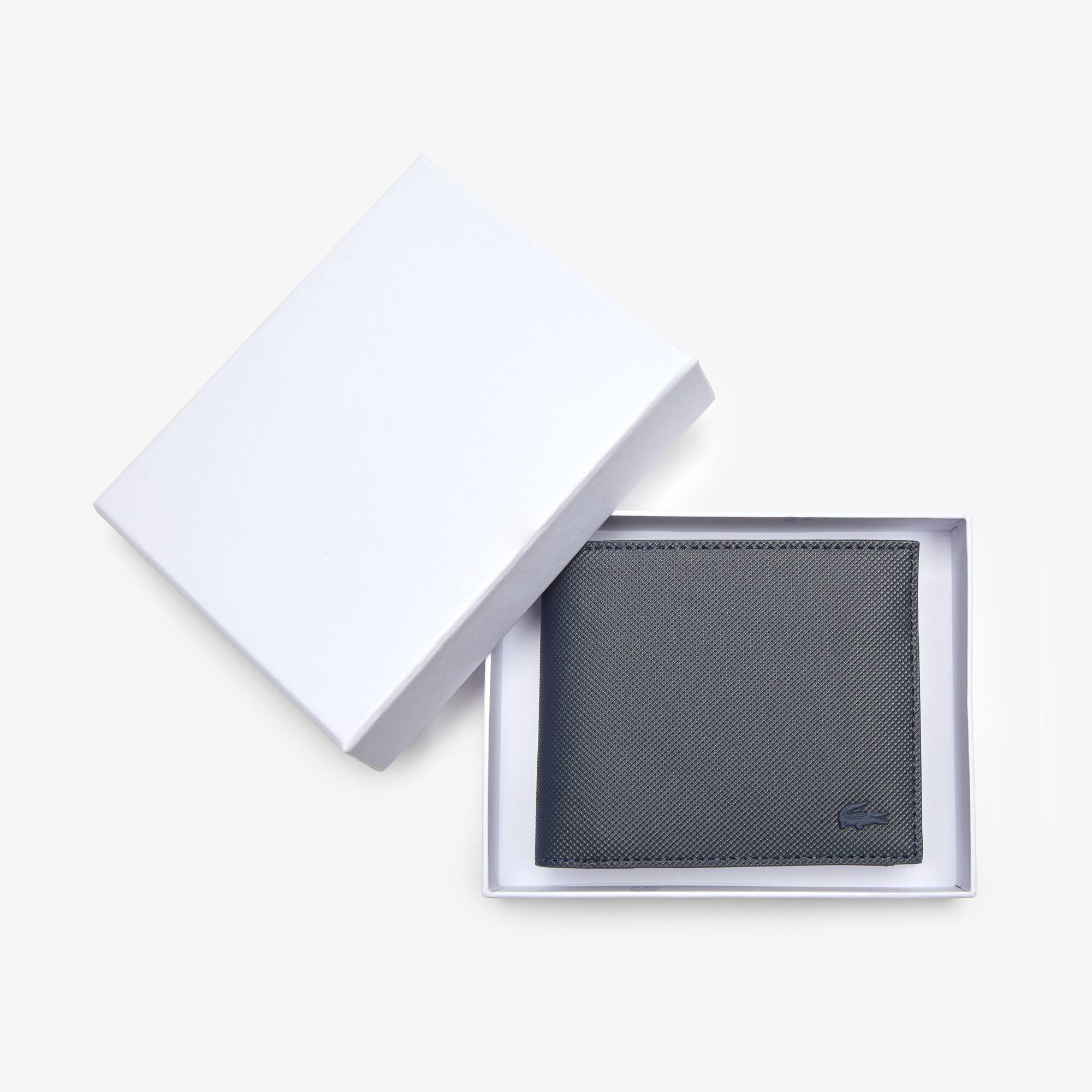 Men's Classic Petit Piqué 3-Card Wallet - Wallets & Small