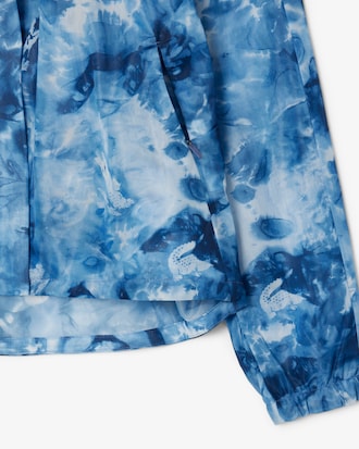 Women's Lightweight Crocodile Print Tennis Jacket