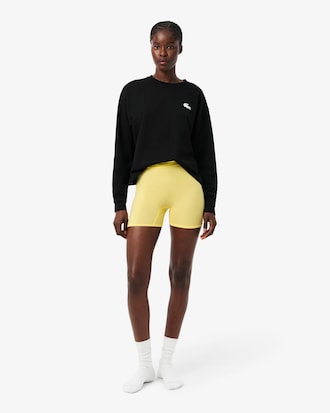 High Waist Microfiber Cycle Shorts