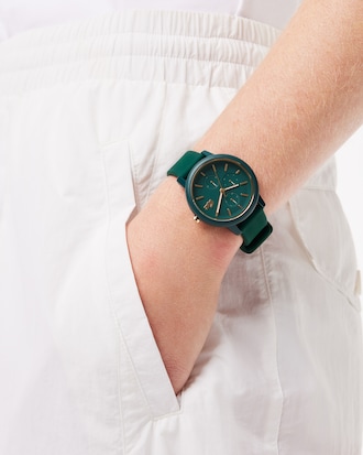 Women's Lacoste.12.12 Multi Silicone Watch