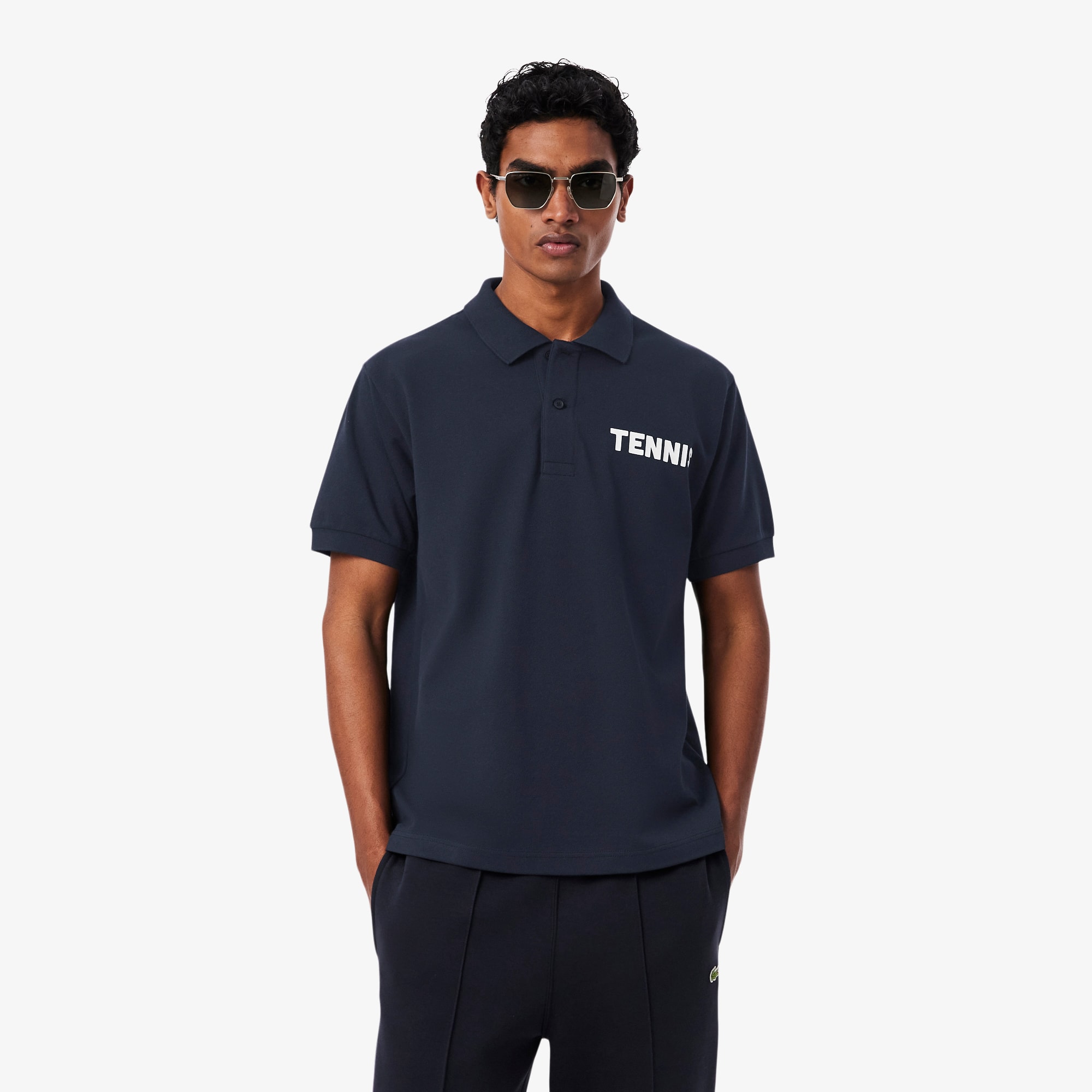 Classic Fit Printed Petit Piqué Polo - Polo Shirts - New In 2026
