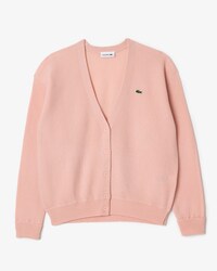 Women's Relaxed Fit V-Neck Wool Cardigan