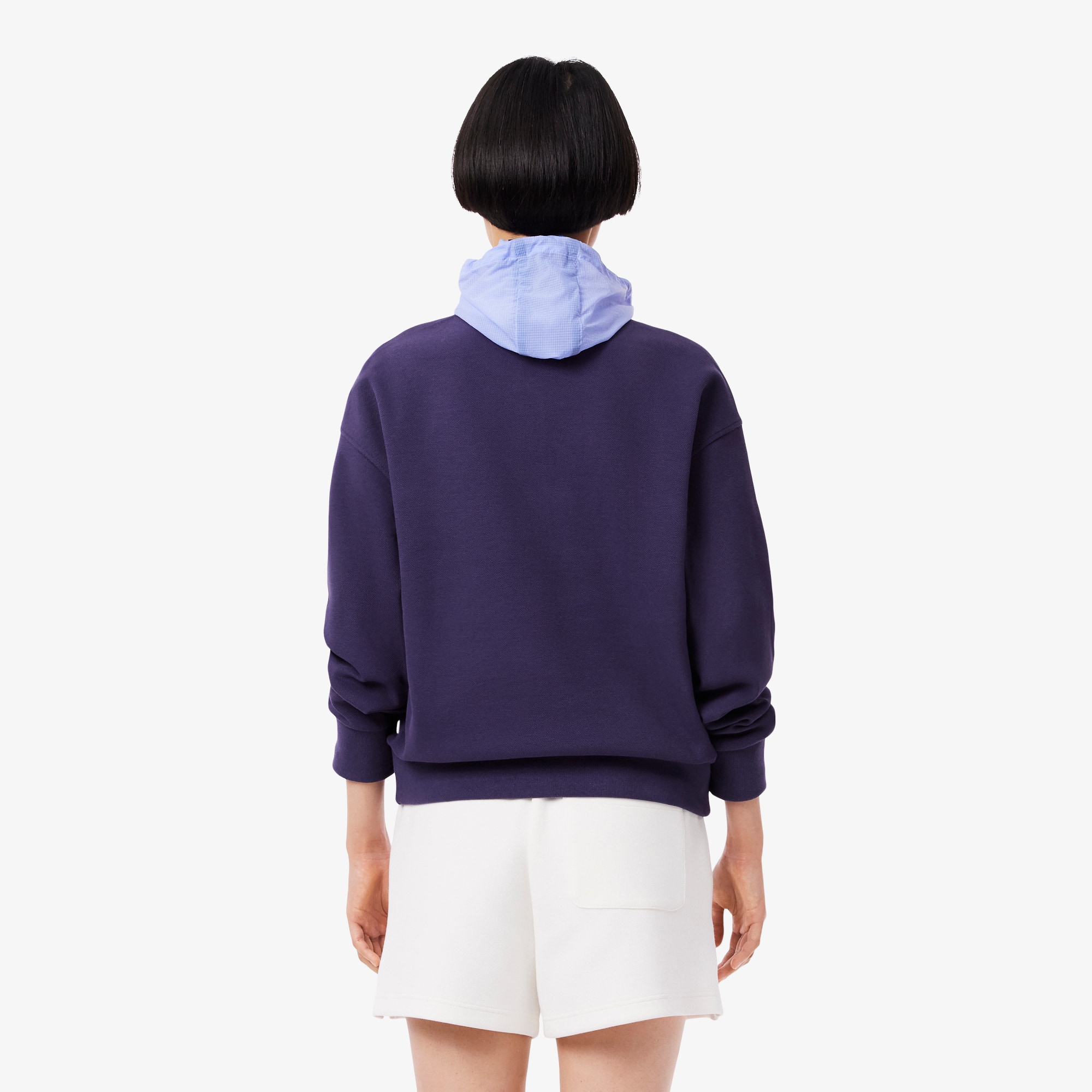 Women's Zip-Up Piqué Sweatshirt - Sweaters & Sweatshirts - New In