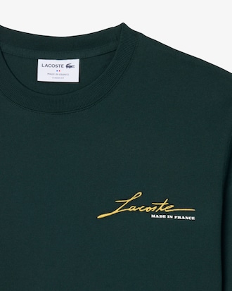 French Made Signature Embroidery T-shirt
