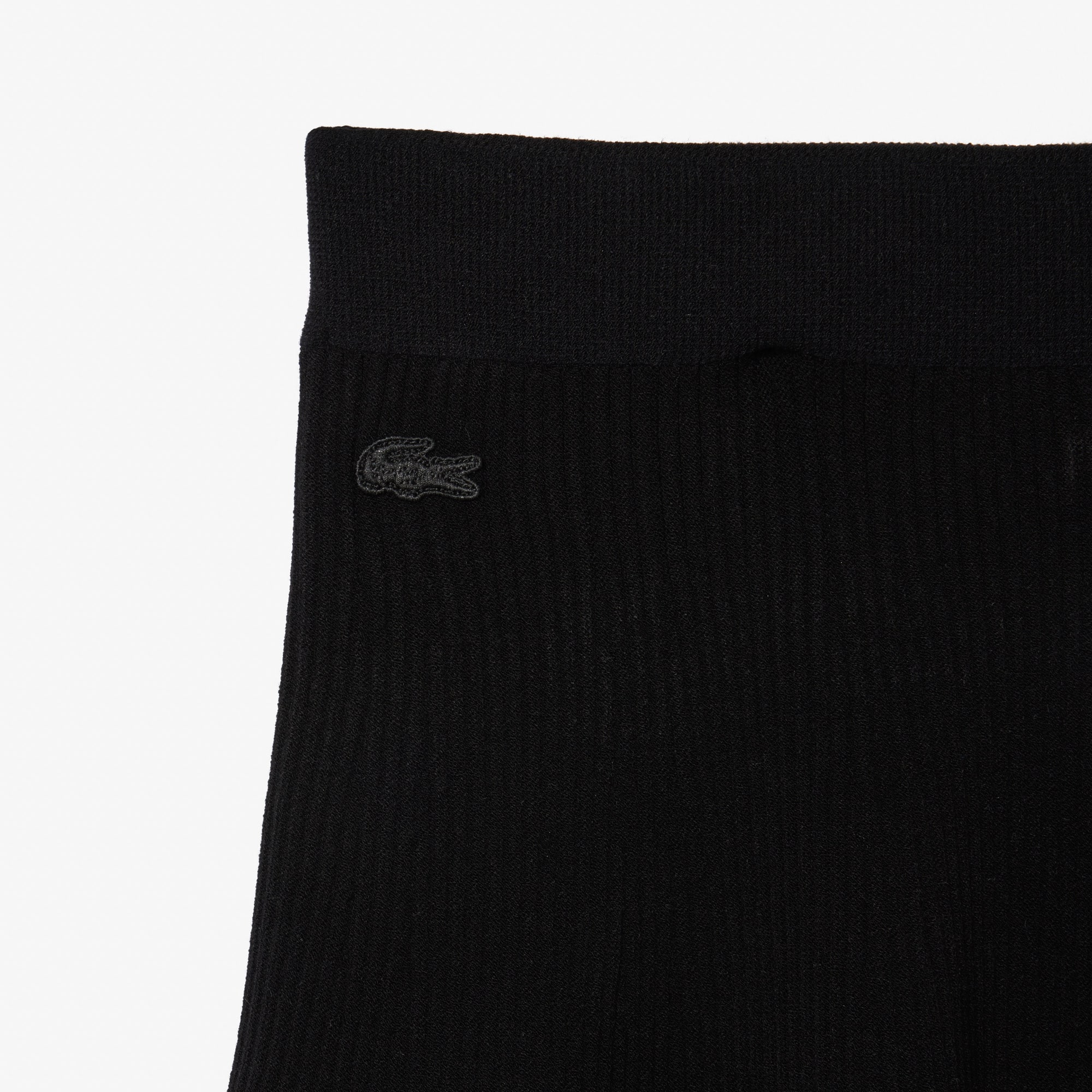 ★LACOSTE★ Women's New Gathered Skirt Black JF806E-55G031 Women's Straight Wool Skirt - Shorts & Skirts - New In 2025