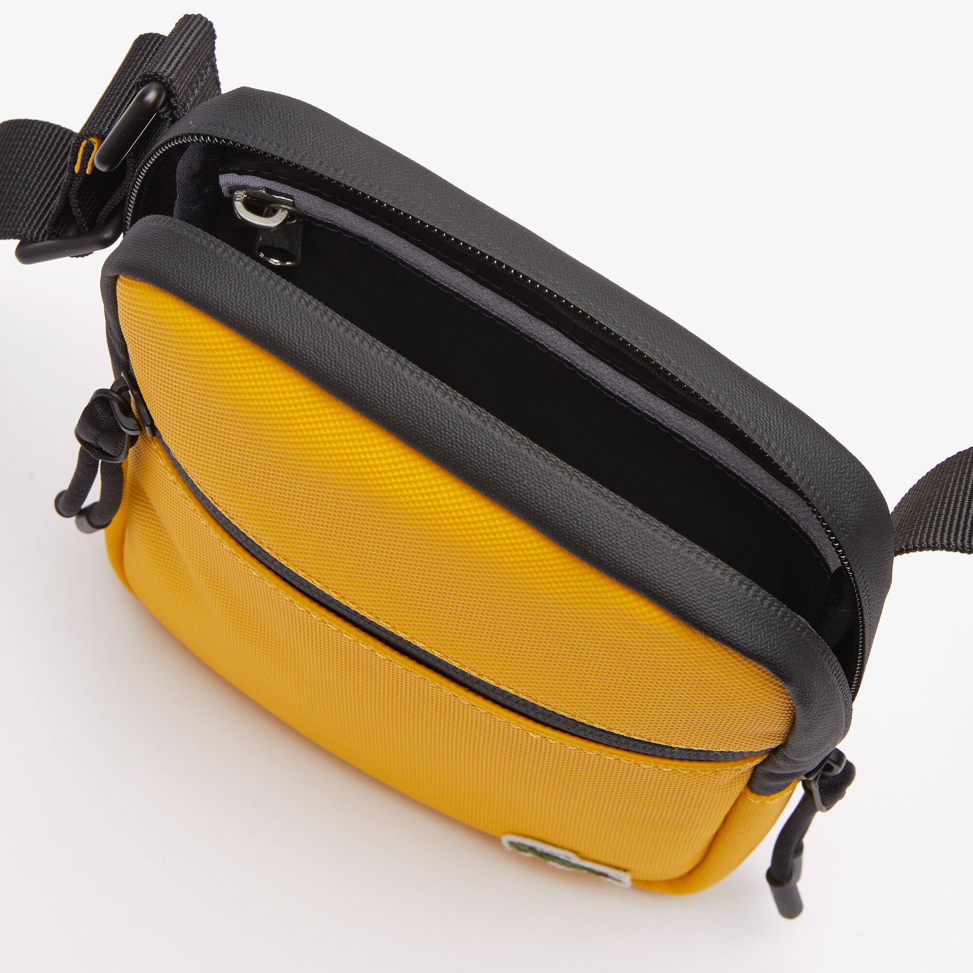 ☆LACOSTE☆ トップジッパーショッパーバッグ Lパターン Men's Small LCST Slimline Satchel - Bags - New In 2025 | Lacoste