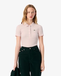 Polo  Slim Fit L.12.D De Algod&oacute;n Acanalado Para Mujer
