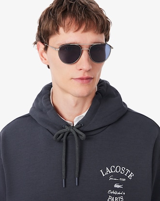 Sudadera con Gorro de Felpa Estampada