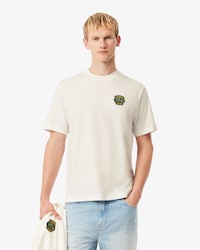 Playera De Algod&oacute;n Con Insignia