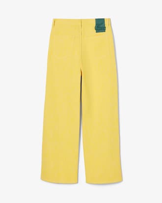 Men's Runway Wide Leg Denim Jeans