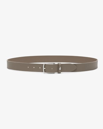Grained Leather Belt