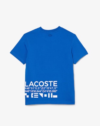 T-shirt enfant oversize esprit nautique Lacoste