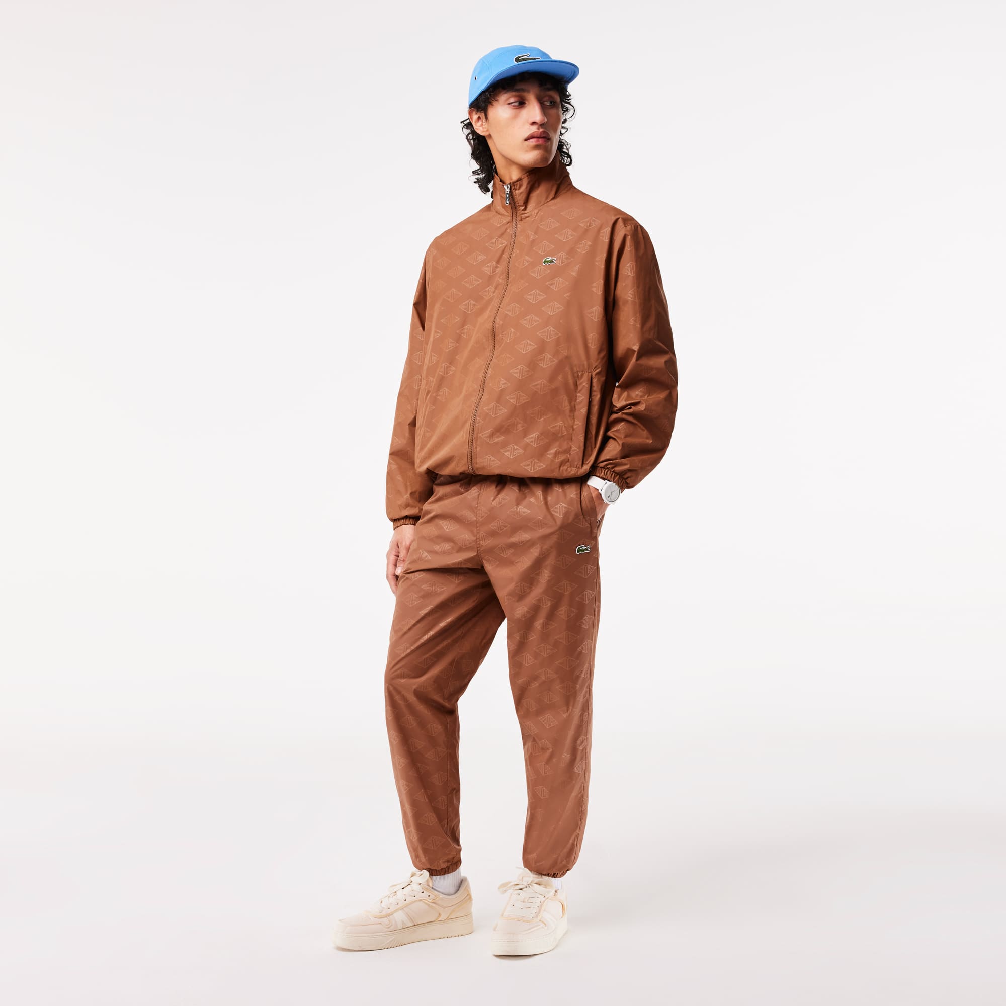 Lacoste【日常使いからスポーツに☆Monogram Print Trackpants】 Lacoste Monogram Print Track Pants | Dillard's