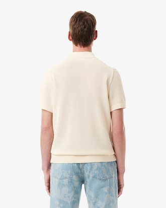 Su?ter para hombre con cuello polo Made in France