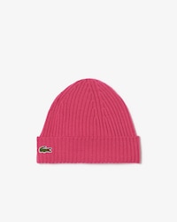Unisex Rib Knit Brushed Wool Beanie