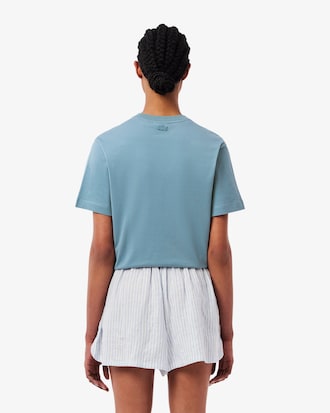 Women's Crocodile Print Jersey T-Shirt
