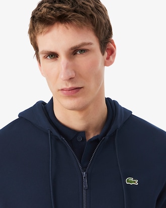 Men's Classic Fit Zip-Up Fleece Sweatshirt