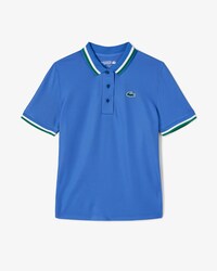Women's UV Protect Stripe Collar Tennis Polo