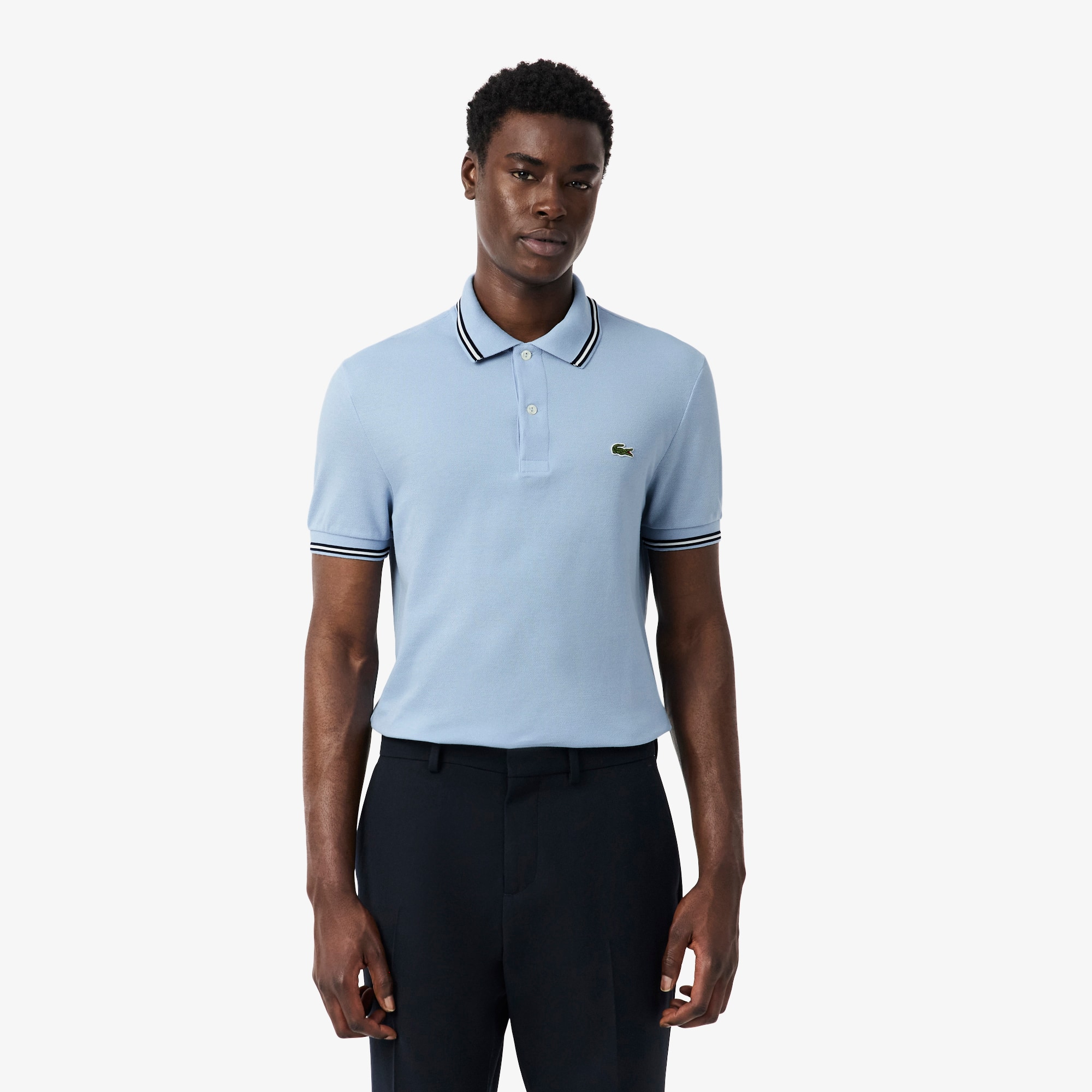 Lacoste Men's Regular Fit Trim Accent L.12.12 Polo