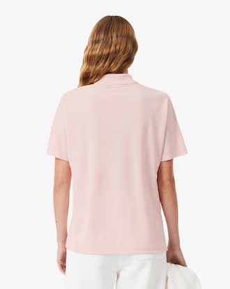 Polo De Piqu&eacute; Con Corte Relajado Para Mujer