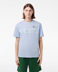 Men's Contrast Badge Cotton T-Shirt