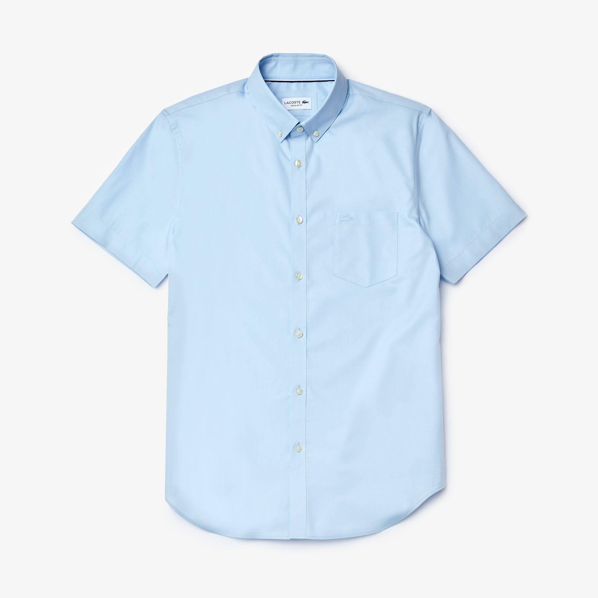 Men's Regular Fit Mini Piqué Shirt 