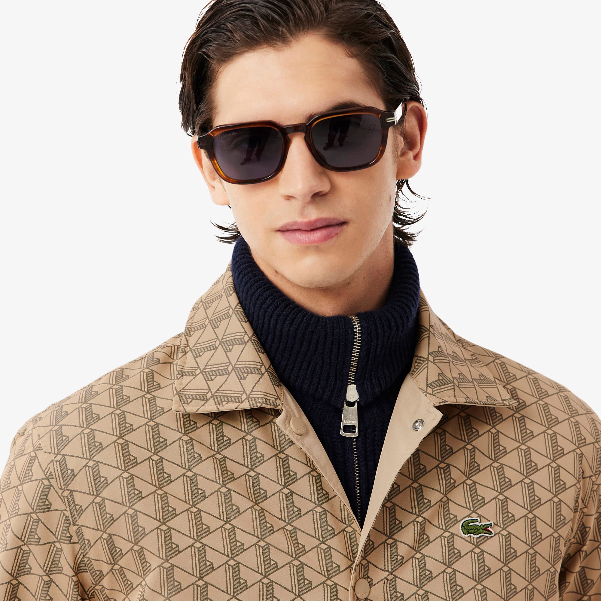 Men's Reversible Monogram Jacket - Jackets & Coats - New In 2026