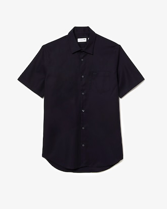 Men's Regular Fit Short Sleeve Cotton Shirt