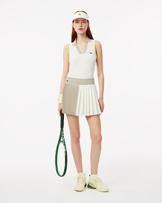 Women's Slim Fit Ultra Dry Sleeveless Tennis Polo
