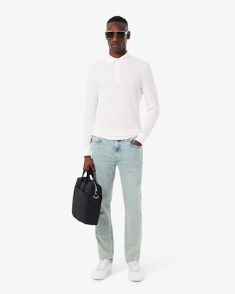 Polo De Piqu&eacute; Stretch Paris Con Corte Regular Para Hombre