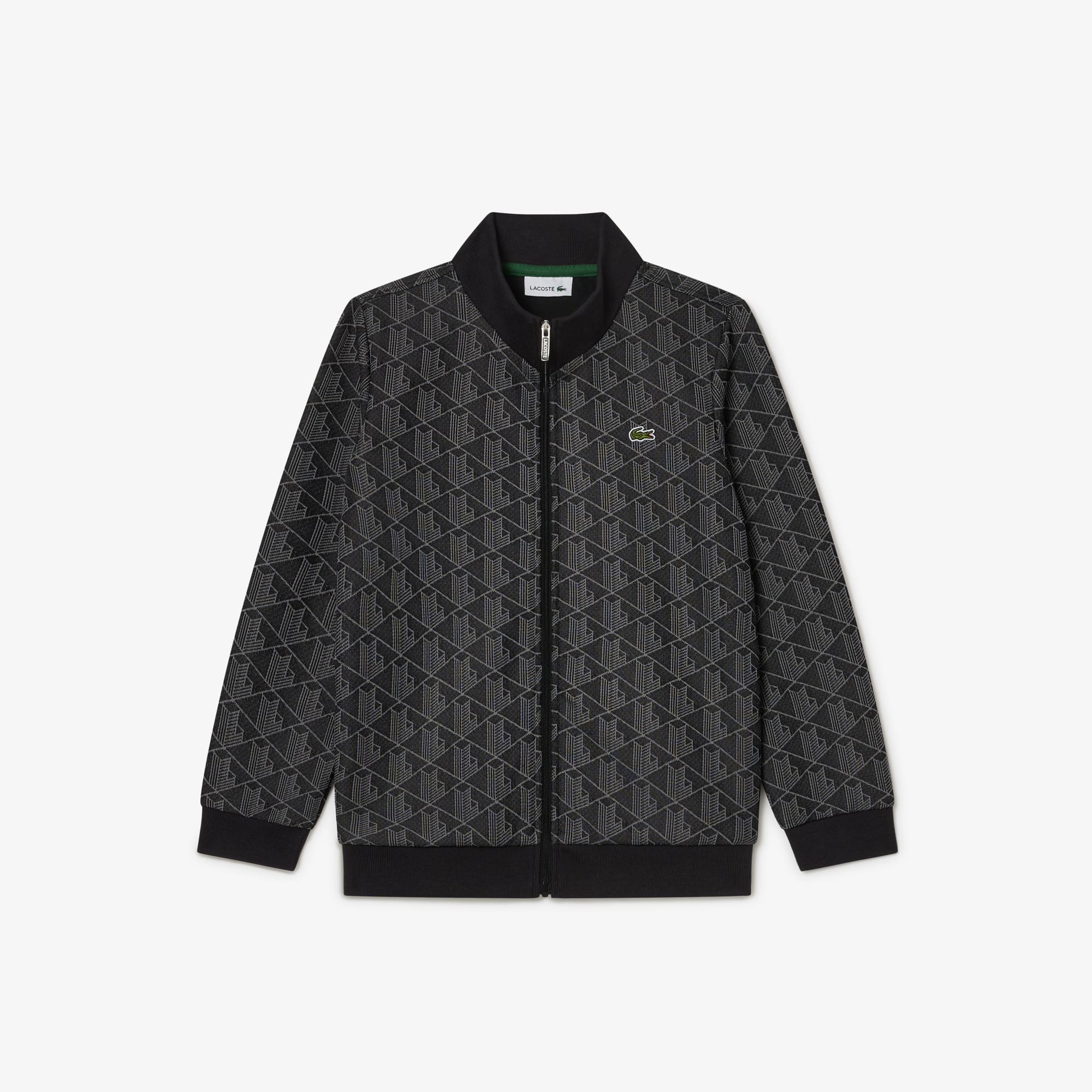 その他 1 OFF SS22 HYBRID SWEATSHIRT (131311_92B) Kids' High-Neck Zip-Up Paris Monogram Sweatshirt - Teens