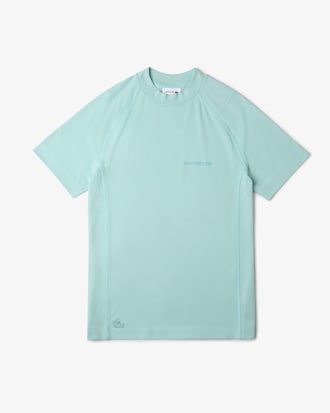 Playera de hombre Lacoste slim fit en piqu&eacute; de algod&oacute;n ecol&oacute;gico