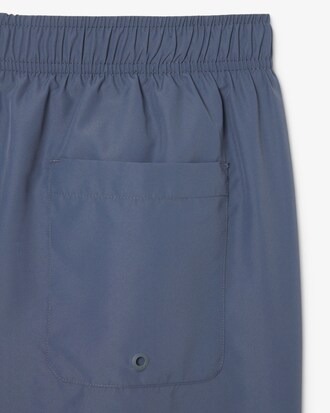 Mid Length Printed Swim Trunks