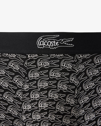 Men's Printed Stretch Cotton Boxer Briefs