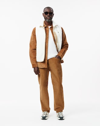 Sobrecamisa oversize de pana