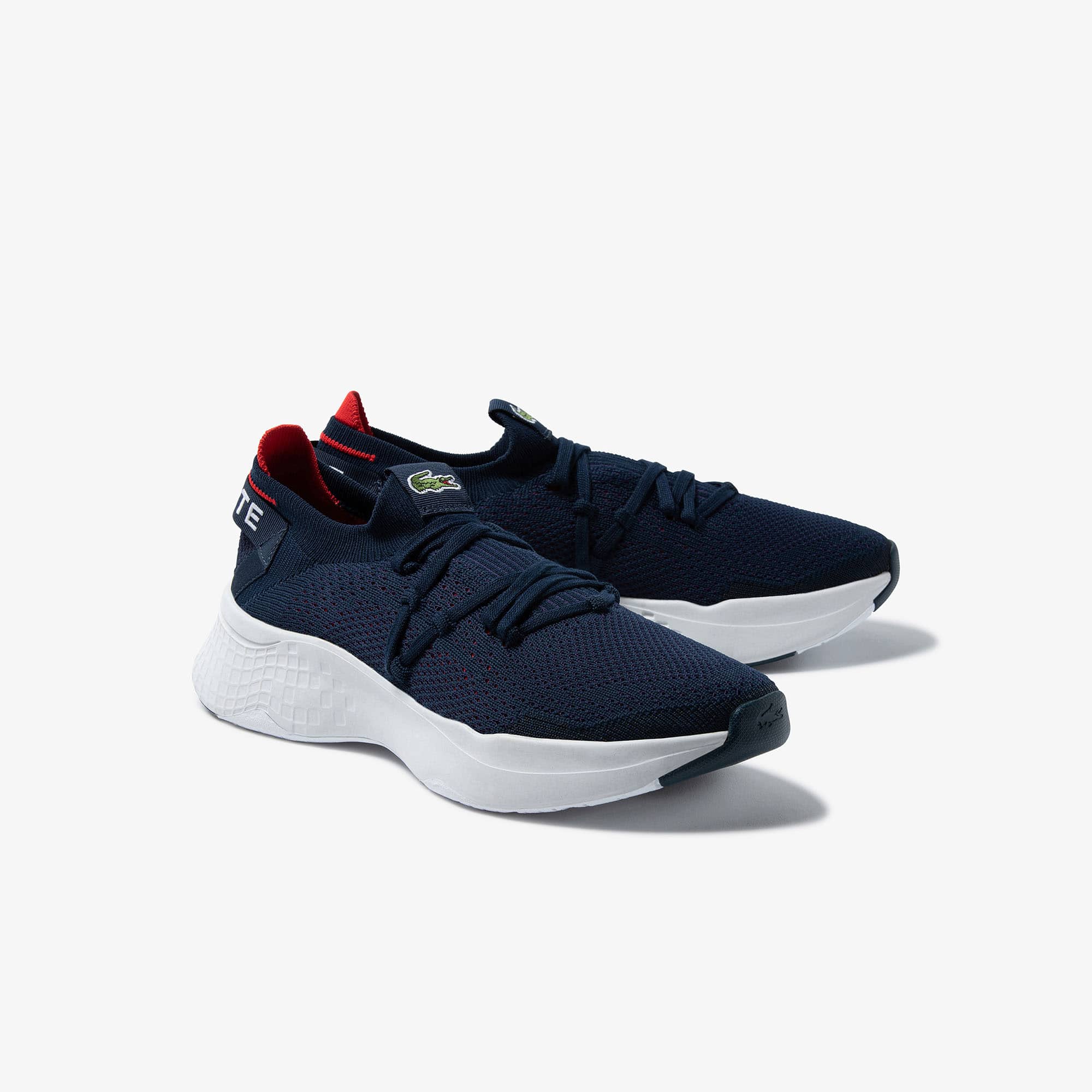 Men's Court-Drive Knit Textile Sneakers - Sneakers - New In 2026